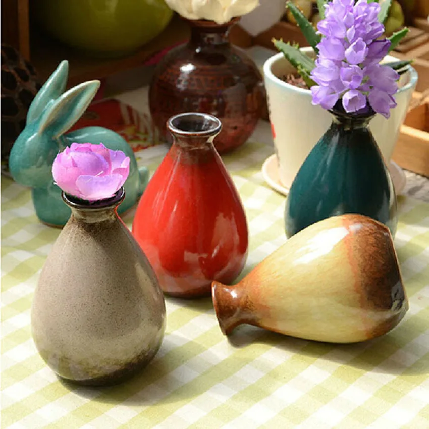 Hand Painted Mini Ceramic Vase Ornaments Hydroponics Decorative Flower Vase Decoration Home Room Decoration Vase Accessories
Hand Painted Mini Ceramic Vase Ornaments Hydroponics Decorative Flower Vase Decoration Home Room Decoration Vase Accessories