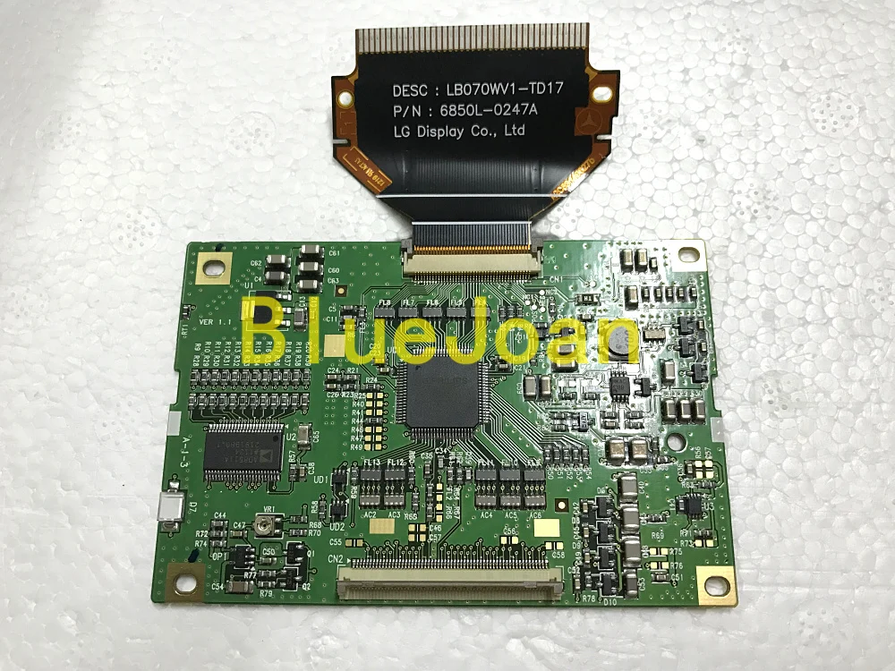 Logic board for LGdisplay LB070WV1-TD01 LB070WV1-TD17 LCD module 7" display for Mercedes W204 car navigation audio system
Logic board for LGdisplay LB070WV1-TD01 LB070WV1-TD17 LCD module 7" display for Mercedes W204 car navigation audio system