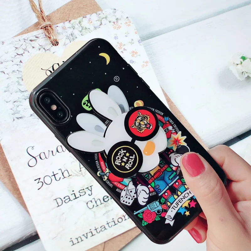 LinXiang Luxury Multifunction Cute Rabbit Stand Soft TPU Phone Holder Case For iphone 6 6s 7 8 Plus X XS Max XR
LinXiang Luxury Multifunction Cute Rabbit Stand Soft TPU Phone Holder Case For iphone 6 6s 7 8 Plus X XS Max XR