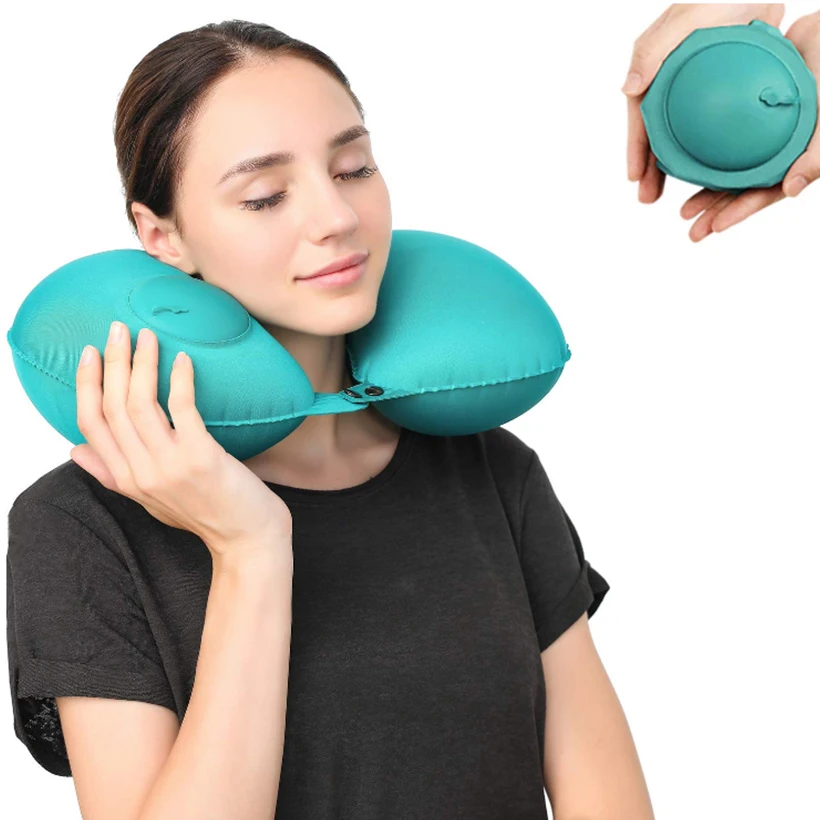 QCZX Travel Pillows Airplanes Inflatable Super Light Portable Neck Pillow U-Shape Automatic Inflatable Cervical Vertebr Pillow
QCZX Travel Pillows Airplanes Inflatable Super Light Portable Neck Pillow U-Shape Automatic Inflatable Cervical Vertebr Pillow