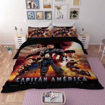Film Captian America bedding sets 3d single twin queen king size boys adult the Avengers gift duvet cover pillowcase bedclothes
Film Captian America bedding sets 3d single twin queen king size boys adult the Avengers gift duvet cover pillowcase bedclothes