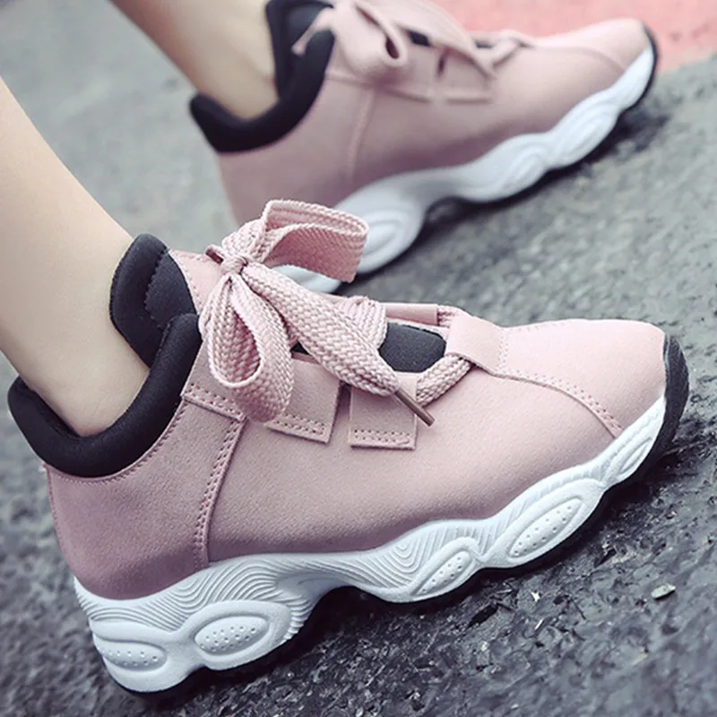 Platform Sneakers Women Autumn Winter Pink Pig Suede Thick Bottom Increase Casual Plush Shoes Korean Ladies Fur Vulcanize Shoes
Platform Sneakers Women Autumn Winter Pink Pig Suede Thick Bottom Increase Casual Plush Shoes Korean Ladies Fur Vulcanize Shoes