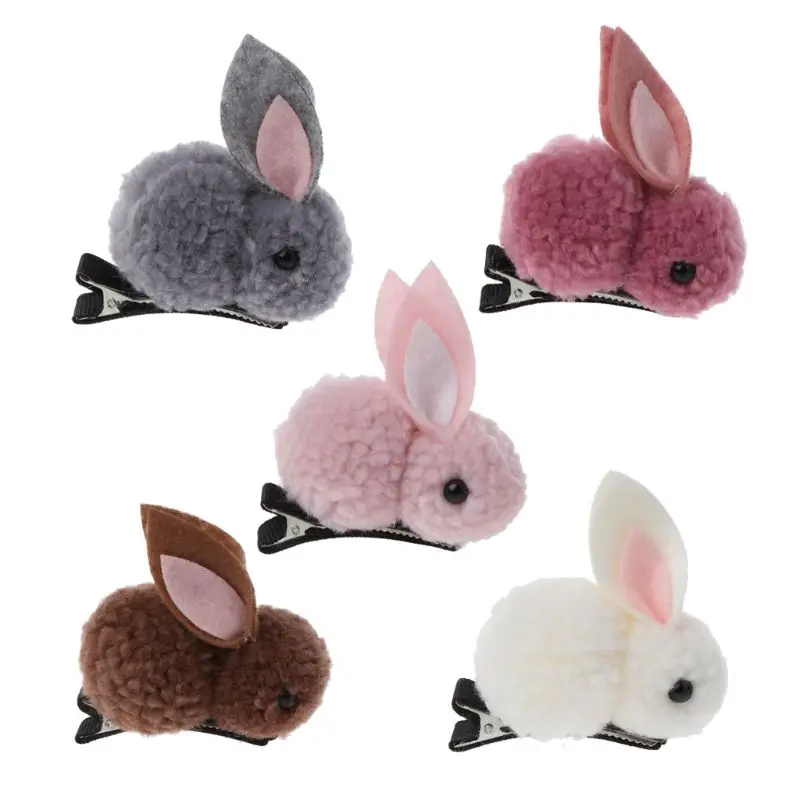 Cute Rabbit Style Hair Clips Felt Three-Dimensional Plush Rabbit Ears Hairpins For Children Girls Hair Accessories
Cute Rabbit Style Hair Clips Felt Three-Dimensional Plush Rabbit Ears Hairpins For Children Girls Hair Accessories