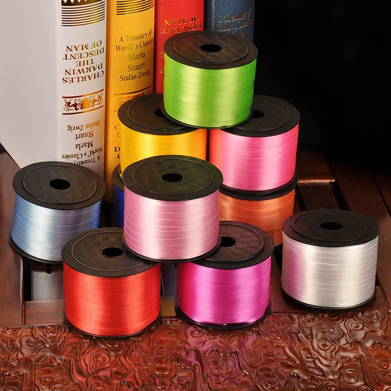 1PCS tied balloon ribbon 5mm length About 100yards Gift birthday cake packaging rope wedding layout new room decoration ribbon
1PCS tied balloon ribbon 5mm length About 100yards Gift birthday cake packaging rope wedding layout new room decoration ribbon