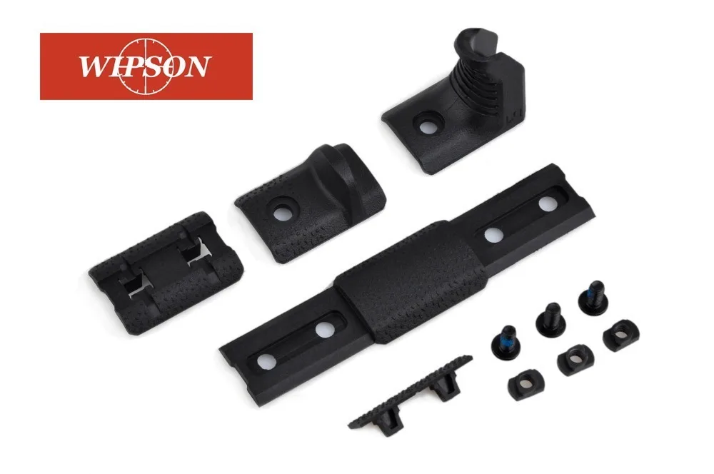 WIPSON MLOK Hand Stop Kit for M-LOK Attachment System 4 Pcs/set Fit Free Float Handguard eMag Pul Plastic Rail Cover BK
WIPSON MLOK Hand Stop Kit for M-LOK Attachment System 4 Pcs/set Fit Free Float Handguard eMag Pul Plastic Rail Cover BK