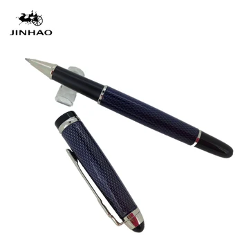 1Pcs Jinhao 163 Dark Blue and Silver Clip 0.7mm Rollerball Pen Luxury Metal Ballpoint Pens for Writing Office Christmas Gift
1Pcs Jinhao 163 Dark Blue and Silver Clip 0.7mm Rollerball Pen Luxury Metal Ballpoint Pens for Writing Office Christmas Gift