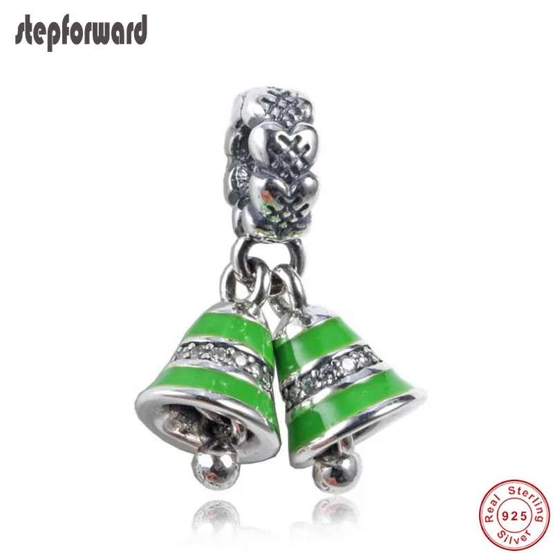 Popular And Lovely Good Quality Green Enamel 925 Sterling Silver Christmas Bell Hanging Charm Fit European Famous Bracelet
Popular And Lovely Good Quality Green Enamel 925 Sterling Silver Christmas Bell Hanging Charm Fit European Famous Bracelet