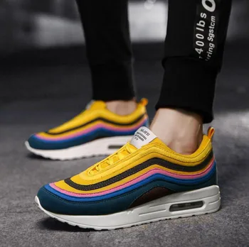 Super Hot New Tide Men's Shoes Autumn and Winter Rainbow Air Cushion Shoes Versatile Casual Fashion Sports Running Men's Shoes
Super Hot New Tide Men's Shoes Autumn and Winter Rainbow Air Cushion Shoes Versatile Casual Fashion Sports Running Men's Shoes