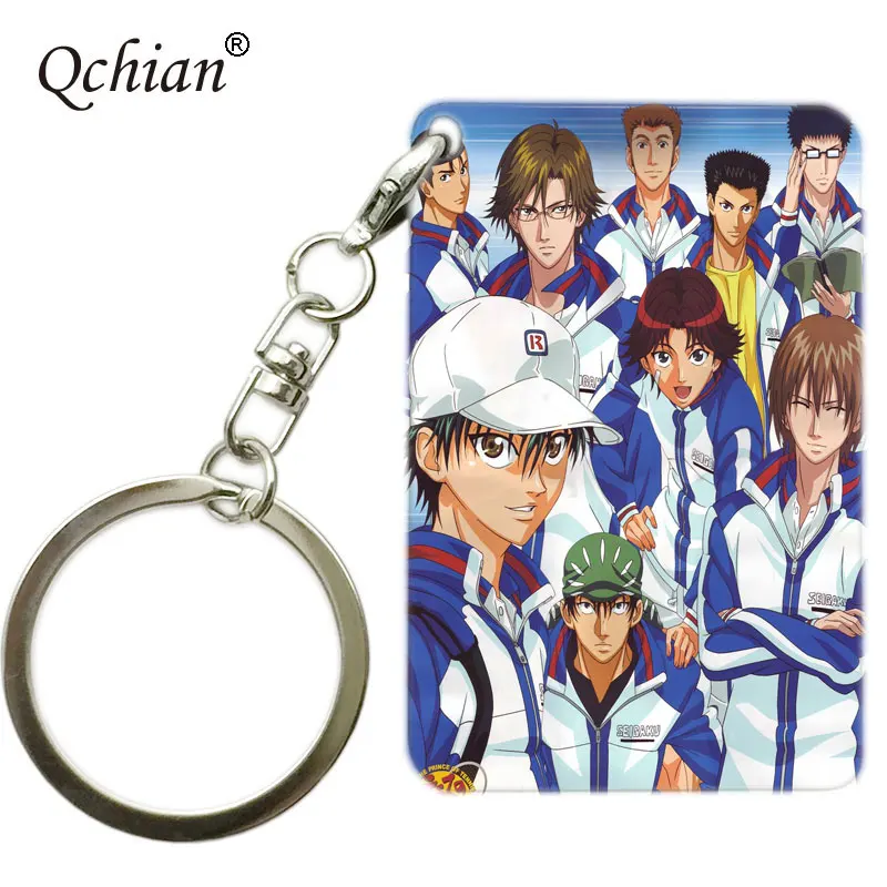 Anime The Prince of Tennis Keychain Tenni-Pri Tenisu no Ojisama Print Key Chains Portachiavi Keyrings
Anime The Prince of Tennis Keychain Tenni-Pri Tenisu no Ojisama Print Key Chains Portachiavi Keyrings