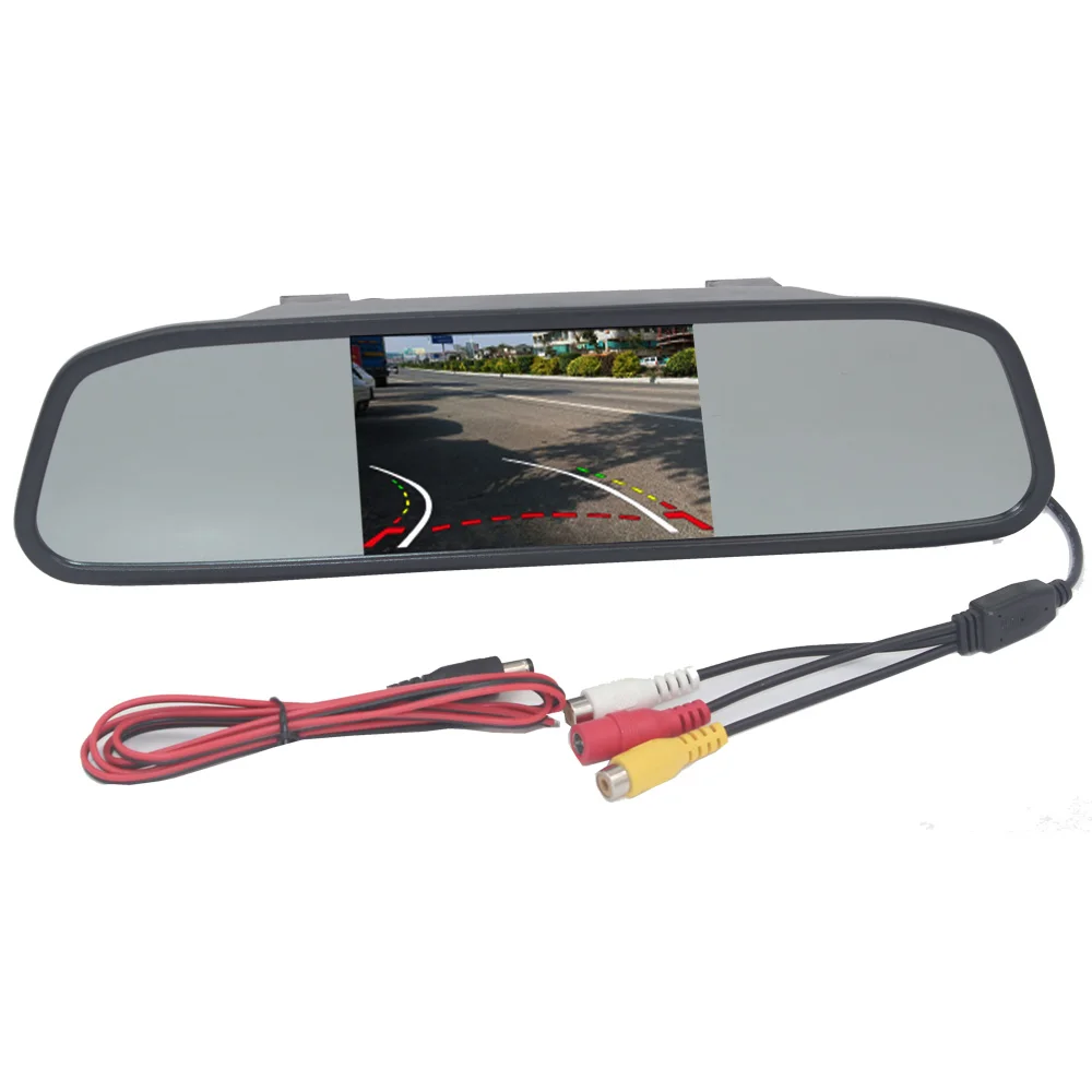 Car Mirror Monitor Rearview With Backup Reverse Camera TFT LCD Color Parking Assistance Rear View Camera Car Styling
Car Mirror Monitor Rearview With Backup Reverse Camera TFT LCD Color Parking Assistance Rear View Camera Car Styling