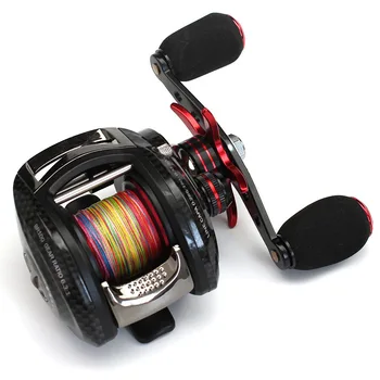 High Quality Left& Right Handle Baitcast Reel 12+1 BB 6.3:1 Fishing Wheel Fishing Reel Fishing Gear Accessories Pesca
High Quality Left& Right Handle Baitcast Reel 12+1 BB 6.3:1 Fishing Wheel Fishing Reel Fishing Gear Accessories Pesca
