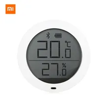 Xiaomi Mijia Smart Thermostat Accuracy Temperature Digital Wireless Bluetooth Humidity Sensor Meter Work on APP With Battery(China)