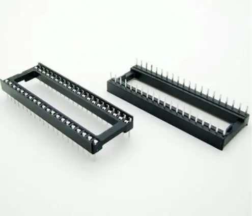 12 шт./лот 40 Pin DIP квадратное отверстие IC розетки адаптер 40Pin шаг 2,54 мм Соединительный резистор
12 шт./лот 40 Pin DIP квадратное отверстие IC розетки адаптер 40Pin шаг 2,54 мм Соединительный резистор