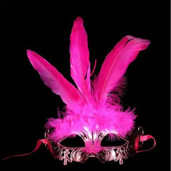 New Women Girls Fluff Feather Mask Dance Performance Show Mardi Gras Ball Masks Halloween Dance Party Dress Decor
New Women Girls Fluff Feather Mask Dance Performance Show Mardi Gras Ball Masks Halloween Dance Party Dress Decor