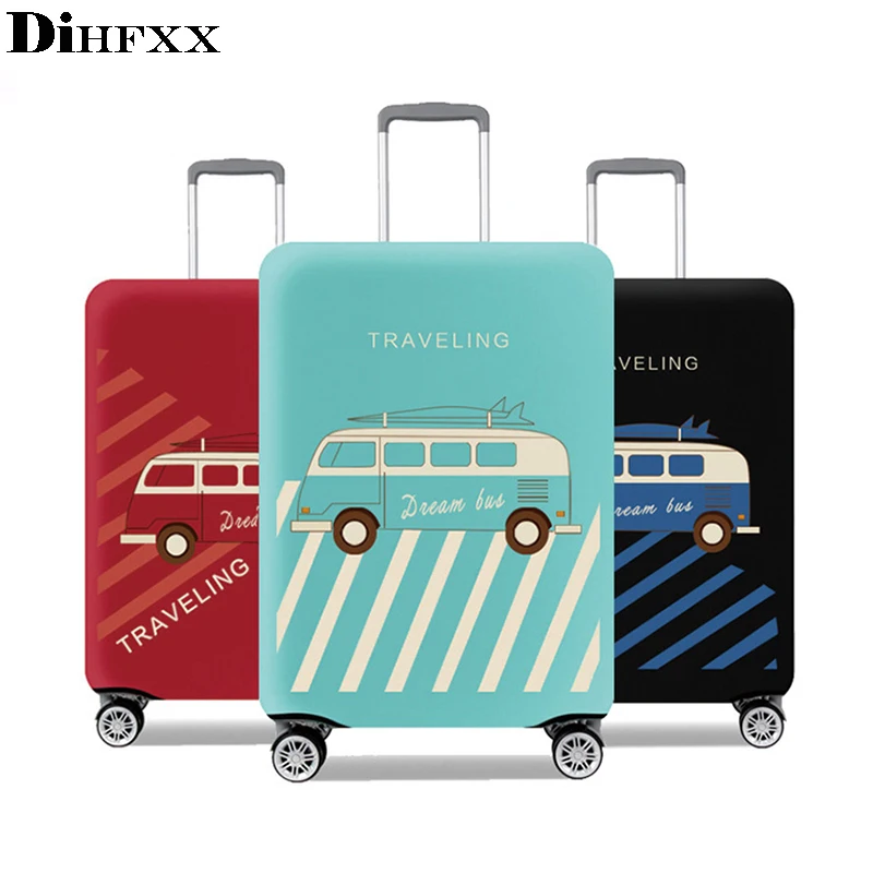 DIHFXX Car printing Travel Dustproof Luggage Cover Portable Elastic Stretch Protect Suitcase Cover to 18-32 Case Covers DX-7
DIHFXX Car printing Travel Dustproof Luggage Cover Portable Elastic Stretch Protect Suitcase Cover to 18-32 Case Covers DX-7