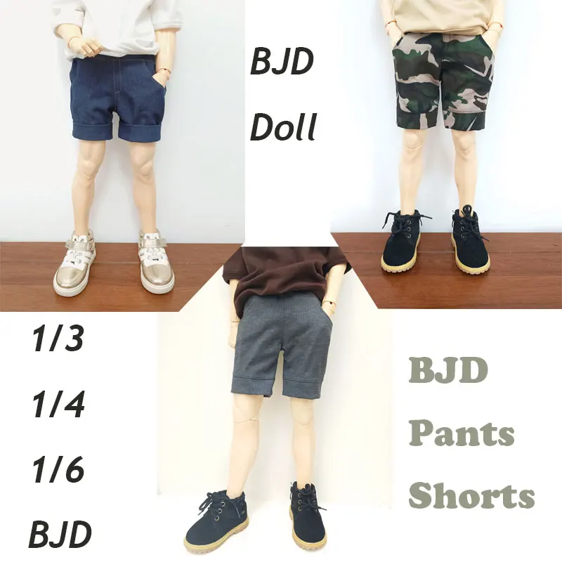 Doll Clothes Pants Camouflage Denim Casual shorts Suitable For 1/3 1/4 1/6 BJD Shorts Uncle Dolls Accessories Clothes For Dolls
Doll Clothes Pants Camouflage Denim Casual shorts Suitable For 1/3 1/4 1/6 BJD Shorts Uncle Dolls Accessories Clothes For Dolls