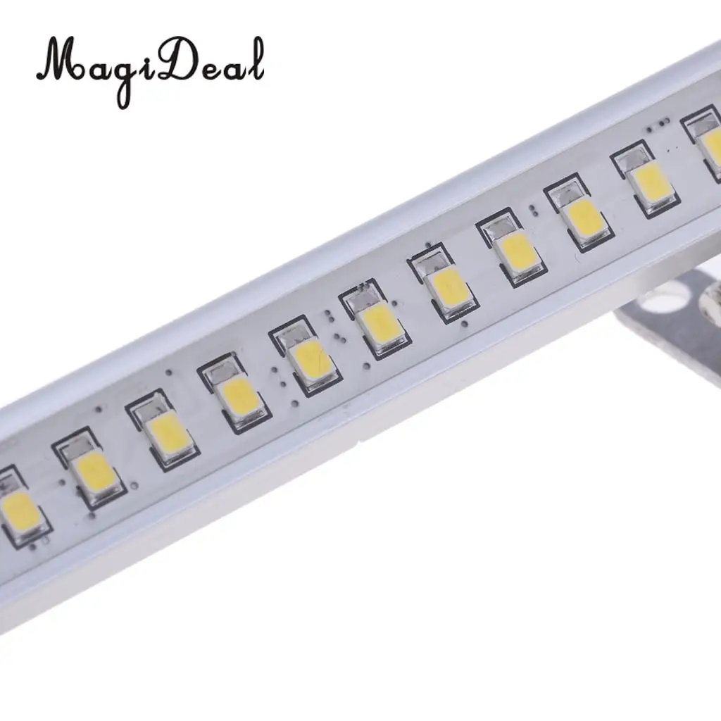 93mm Long 1/12 1/16 Scale RC Car Truck Model 12 Leds Roof Light Bar Headlamp Headlight Bright Waterproof