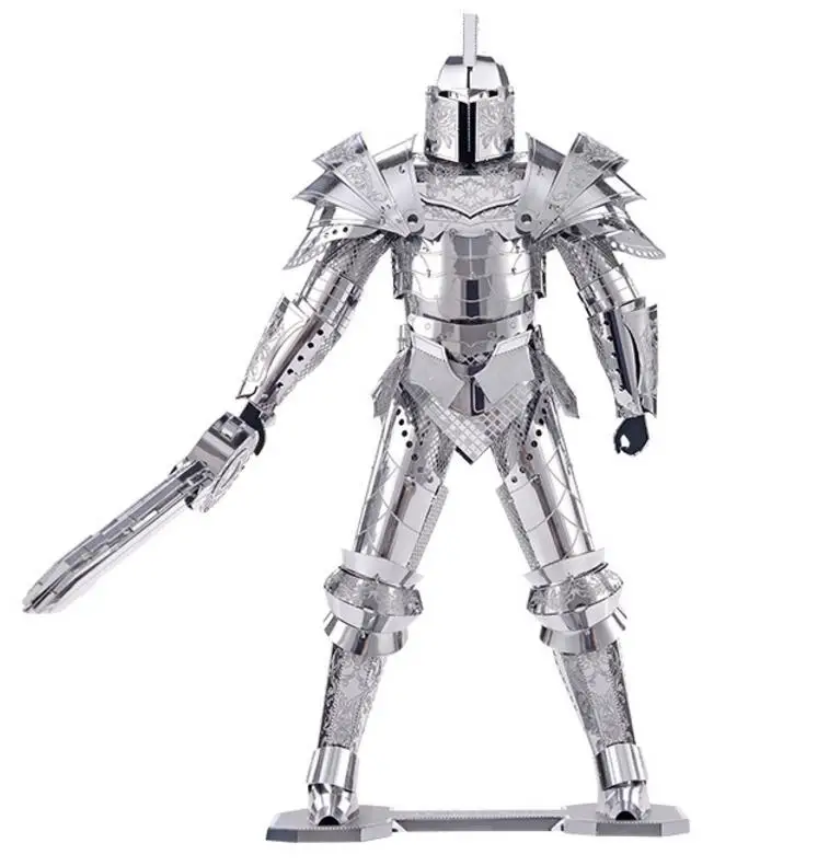 Free shipping Metal Puzzle Assembled 3D Model Black Knight scale model kit Creative Gift
Free shipping Metal Puzzle Assembled 3D Model Black Knight scale model kit Creative Gift