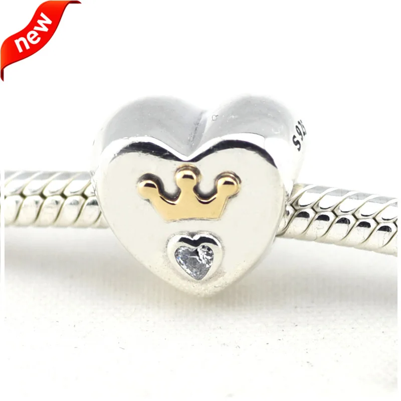 Fits for Europe Beads Bracelets Majestic Heart Charms 100% 925 Sterling Silver Jewelry with real Golden Color Free Shipping
Fits for Europe Beads Bracelets Majestic Heart Charms 100% 925 Sterling Silver Jewelry with real Golden Color Free Shipping