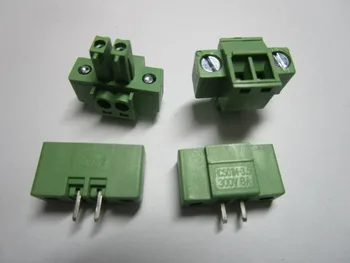 200 pcs With Embossmen Straight 2 pin Pitch 3.81mm Screw Terminal Block Connector Green Color Pluggable Type with straight pin
200 pcs With Embossmen Straight 2 pin Pitch 3.81mm Screw Terminal Block Connector Green Color Pluggable Type with straight pin