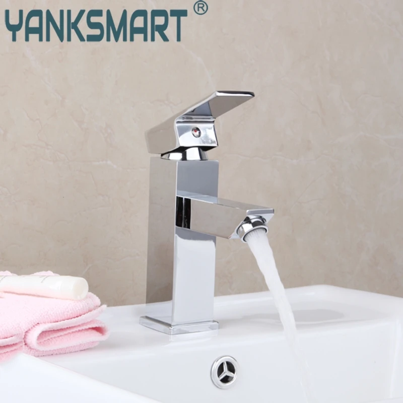 E-pak YANKSMART Твердый латунный Смеситель для раковины ванной комнаты смеситель 8348
