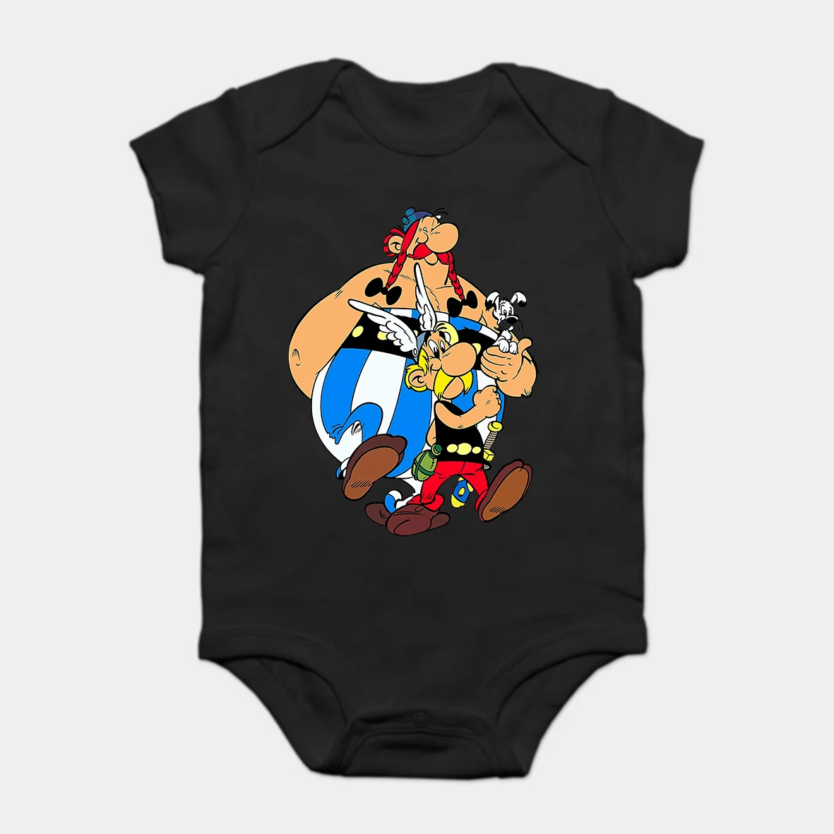 Baby Onesie Baby Bodysuits kid t shirt 100% Cotton Custom Boy Asterix Obelix Design
Baby Onesie Baby Bodysuits kid t shirt 100% Cotton Custom Boy Asterix Obelix Design