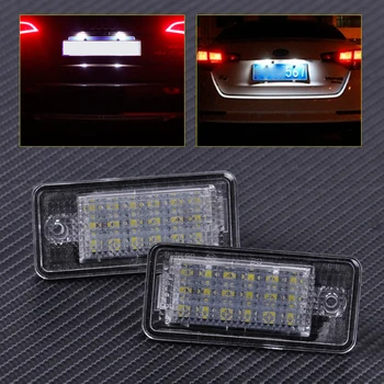 CITALL 2x Error Free 18 LED License Plate Lights Lamp 68E0807430A 8E0807430B for Audi A3 A4 A5 A6 A8 Q7 2004 2005 2006 2007 2008
CITALL 2x Error Free 18 LED License Plate Lights Lamp 68E0807430A 8E0807430B for Audi A3 A4 A5 A6 A8 Q7 2004 2005 2006 2007 2008