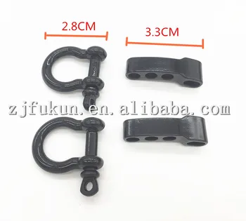 5PCS/lot Black O Shape Stainless Steel Shackle U Shape Adjustable Paracord Bracelet Clasp / Buckle Paracord Buckle
5PCS/lot Black O Shape Stainless Steel Shackle U Shape Adjustable Paracord Bracelet Clasp / Buckle Paracord Buckle