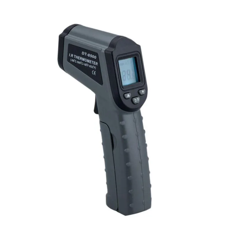 Handheld Non-contact IR Infrared Thermometer Digital LCD Laser Pyrometer Surface Temperature Meter Imager C/F Backlight -50~500C |