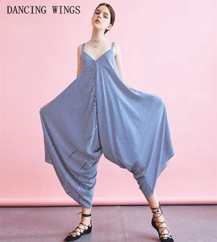 Summer Women Jumpsuit Romper 2018 Fashion Striped Long Playsuit Casual Loose Sexy Backless Overalls
Summer Women Jumpsuit Romper 2018 Fashion Striped Long Playsuit Casual Loose Sexy Backless Overalls