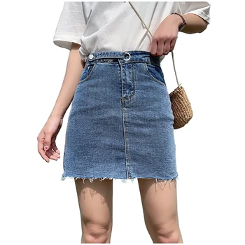 Summer High Waist Blue Tassel Mini Denim Skirts Women Jeans Skirt A-line Belt 2019 Fashion High Street Elegant Saias Femininas
Summer High Waist Blue Tassel Mini Denim Skirts Women Jeans Skirt A-line Belt 2019 Fashion High Street Elegant Saias Femininas