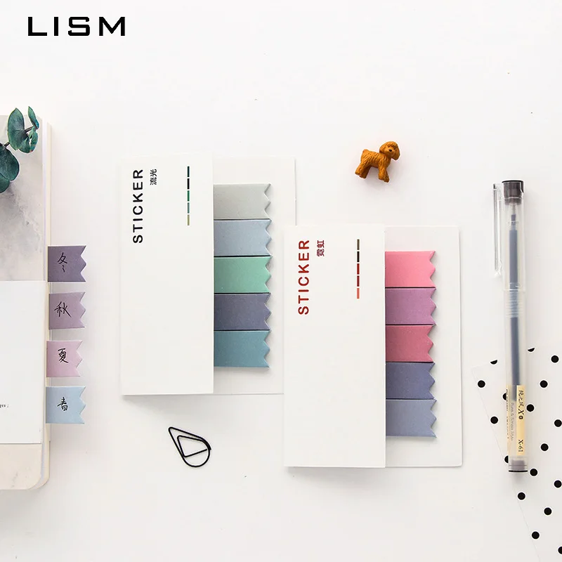 1Pcs 100 Pages Unique Creative Gradient Memo Pad N-times Sticky Notes Bookmark Notepad School Office Supply Student Prize
1Pcs 100 Pages Unique Creative Gradient Memo Pad N-times Sticky Notes Bookmark Notepad School Office Supply Student Prize