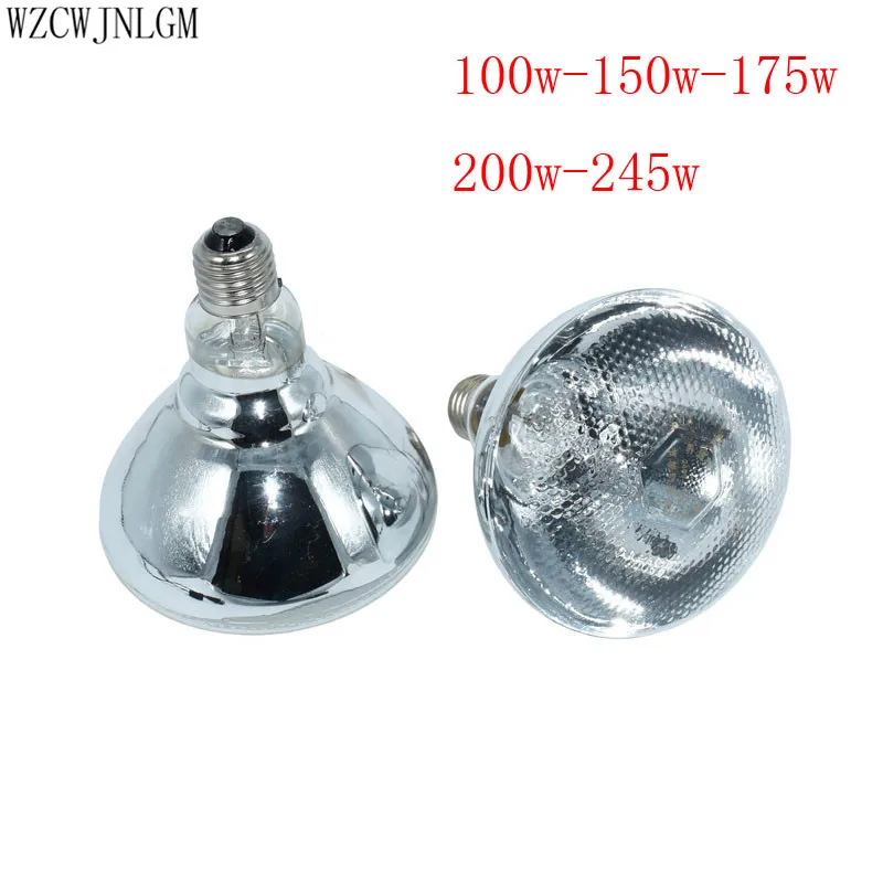 1pcs 220V warm light waterproof infrared and pig and pet reptile heating lamp 245W / 200W /175W/ 150W / 100W livestock supplies
1pcs 220V warm light waterproof infrared and pig and pet reptile heating lamp 245W / 200W /175W/ 150W / 100W livestock supplies