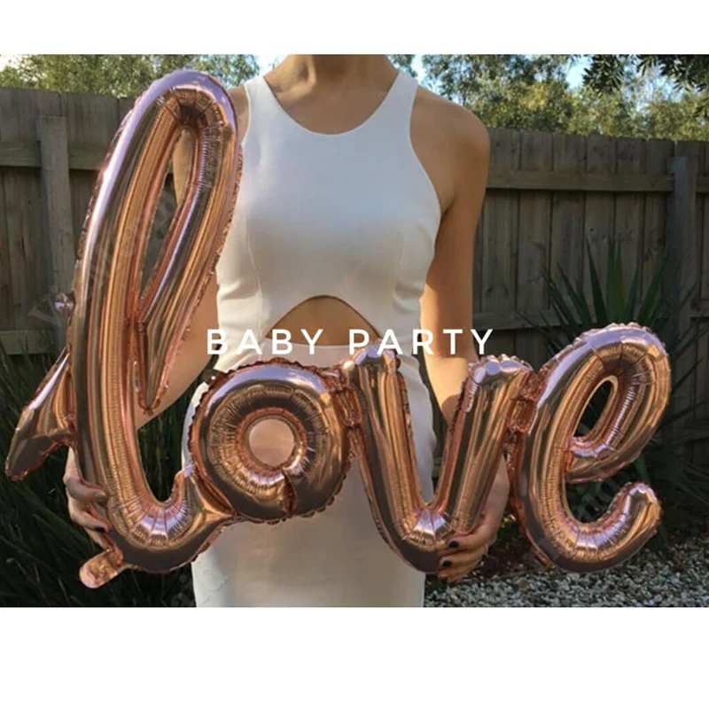 enjoy moment gold silver love party aluminium foil ballon birthday wedding horse decoration Party Supplies
enjoy moment gold silver love party aluminium foil ballon birthday wedding horse decoration Party Supplies