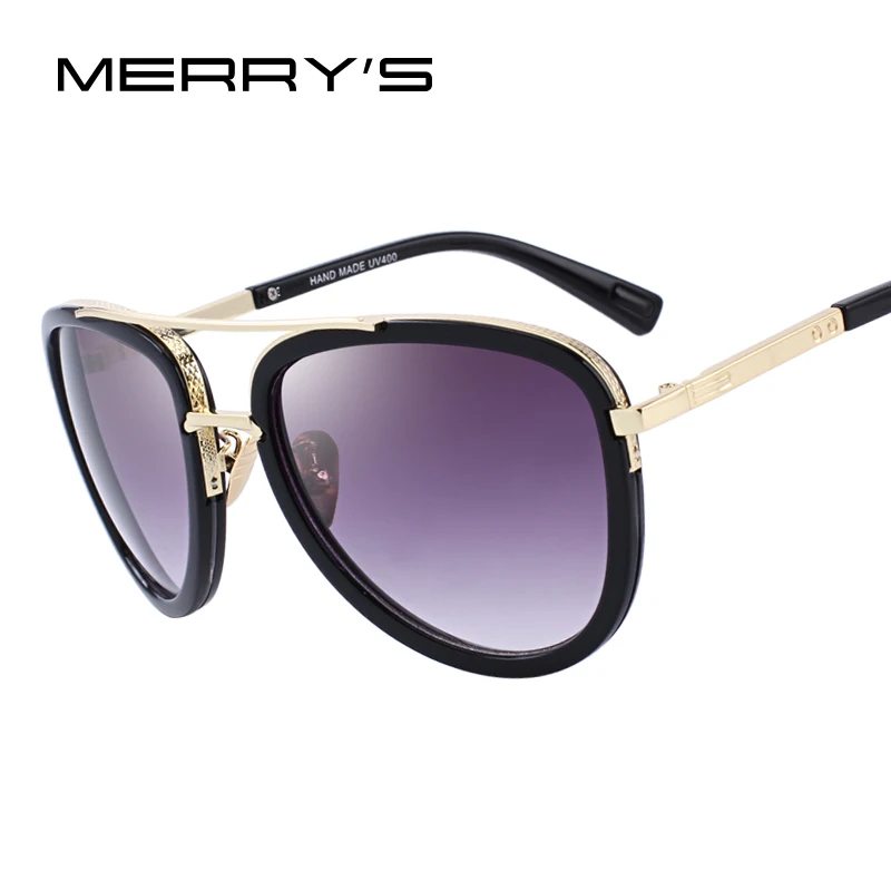 MERRY'S DESIGN Men/Women Metal Pilot Sunglasses Brand Designer Gradient Lens UV400 Protection S'6522
MERRY'S DESIGN Men/Women Metal Pilot Sunglasses Brand Designer Gradient Lens UV400 Protection S'6522