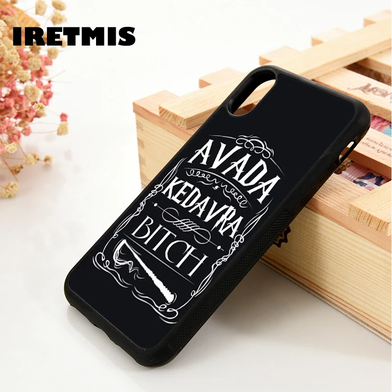 Iretmis 5 5S SE 6 6S Soft TPU Silicone Rubber phone case cover for iPhone 7 8 plus X Xs Max XR Harry Potter Avada Kedavra Spell
Iretmis 5 5S SE 6 6S Soft TPU Silicone Rubber phone case cover for iPhone 7 8 plus X Xs Max XR Harry Potter Avada Kedavra Spell