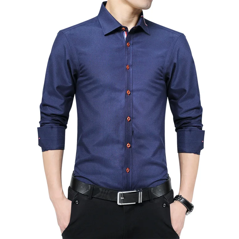 New Men Shirt Winter And Autumn Solid Color Business Casual Oxford Men Shirt Long Sleeve Plus Size 4XL 5XL Slim Fit Shirt Mens
New Men Shirt Winter And Autumn Solid Color Business Casual Oxford Men Shirt Long Sleeve Plus Size 4XL 5XL Slim Fit Shirt Mens