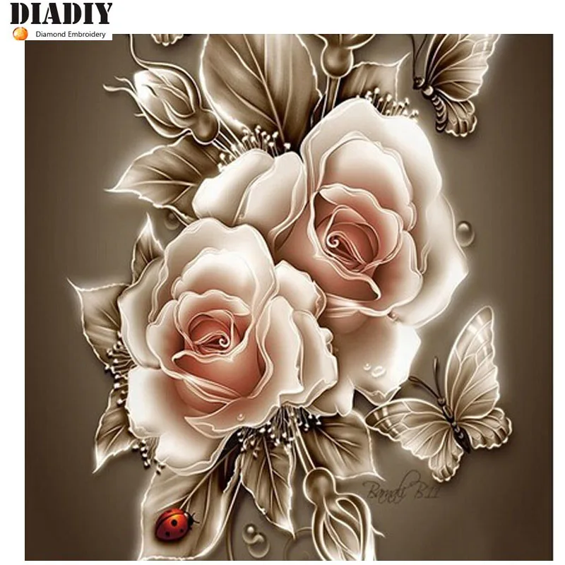 Diamond embroidery flower 5D diamond cross stitch crystal full diamond sets unfinish decorative Diy Diamond painting gold rose 
Diamond embroidery flower 5D diamond cross stitch crystal full diamond sets unfinish decorative Diy Diamond painting gold rose