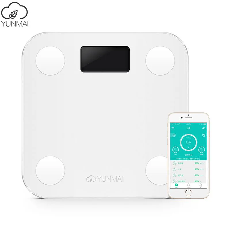Hot Sale White Mini Smart YUNMAI Scales Household Premium Support Bluetooth APP Fat Percentage Digital Body Weighing Scale
Hot Sale White Mini Smart YUNMAI Scales Household Premium Support Bluetooth APP Fat Percentage Digital Body Weighing Scale