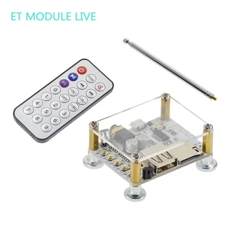 Bluetooth audio receiver board slot with USB TF card Decoding preamplifier output 5V wireless stereo music module with Radio FM
Bluetooth audio receiver board slot with USB TF card Decoding preamplifier output 5V wireless stereo music module with Radio FM