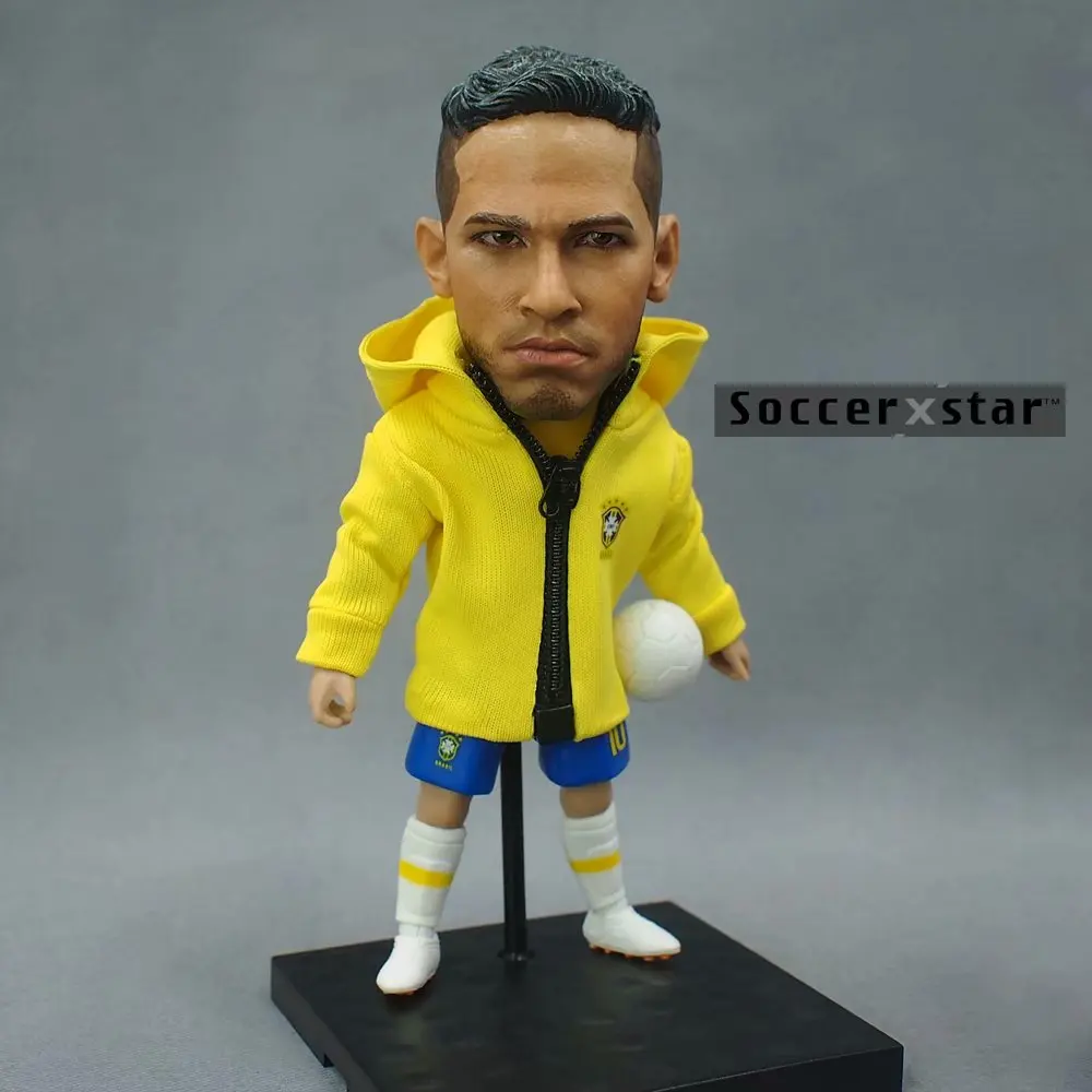 Soccerxstar Figurine Football Player Movable Dolls 10# NEYMAR (Brazil 2018) 12CM/5in Figure BOX include Accessories
Soccerxstar Figurine Football Player Movable Dolls 10# NEYMAR (Brazil 2018) 12CM/5in Figure BOX include Accessories