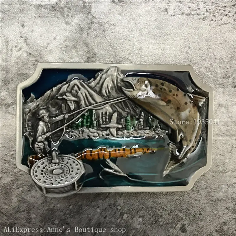 Hot Sale Western Fish Metal Belt Buckle Fashion Buckles Fit 4cm Wide Belt Men,Women Jeans,Clothes accessories
Hot Sale Western Fish Metal Belt Buckle Fashion Buckles Fit 4cm Wide Belt Men,Women Jeans,Clothes accessories
