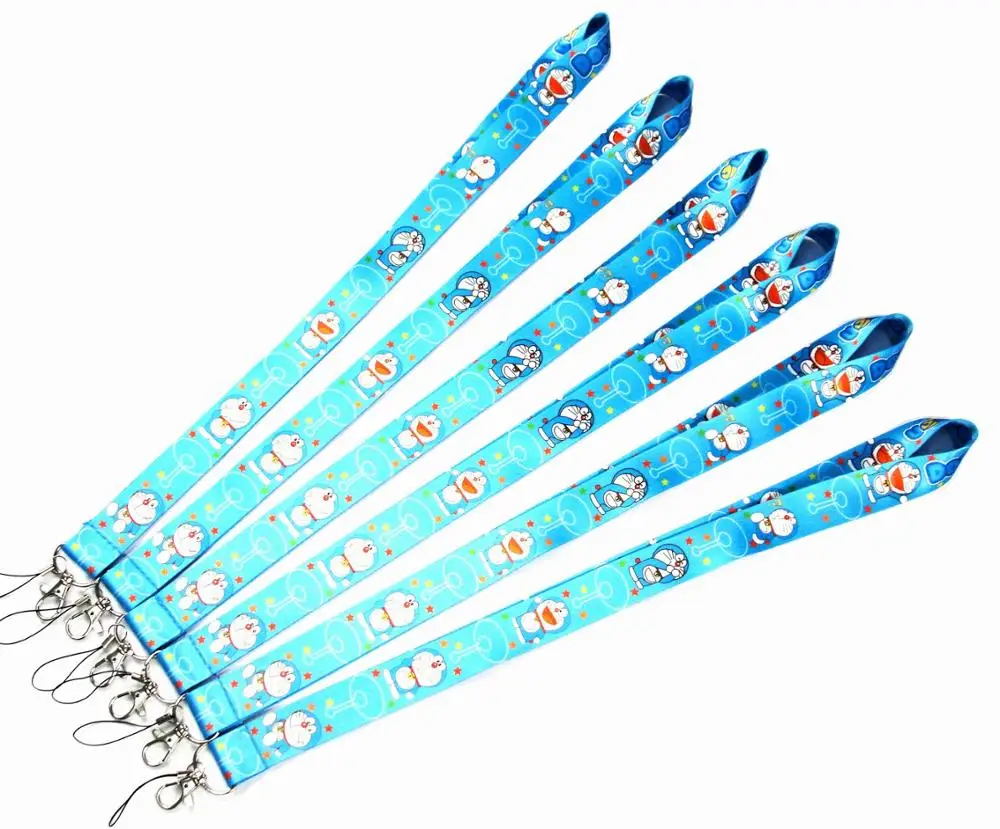 30 PCS Doraemon key lanyards id badge holder keychain straps for mobile phone Free Shipping
30 PCS Doraemon key lanyards id badge holder keychain straps for mobile phone Free Shipping