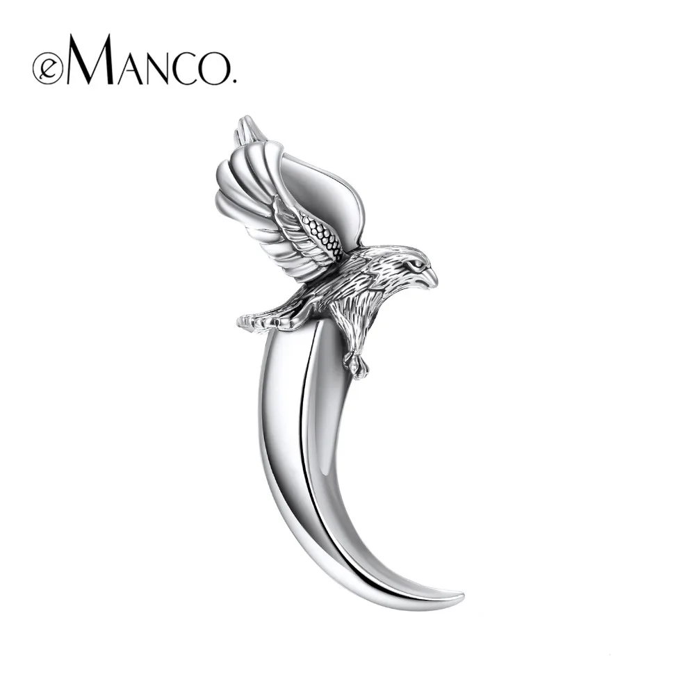 e-Manco 925 Sterling Silver Gothic Eagle Pendants Wholesale Punk Vintage Necklaces Unisex Best Gifts New Arrival
e-Manco 925 Sterling Silver Gothic Eagle Pendants Wholesale Punk Vintage Necklaces Unisex Best Gifts New Arrival