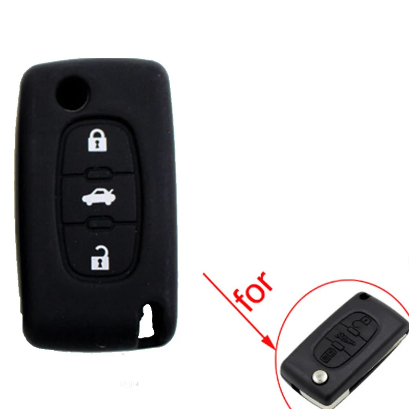 Чехол для Peugeot 208 207 3008 308 408 407 307 206 с 3 кнопками | Автомобили и мотоциклы