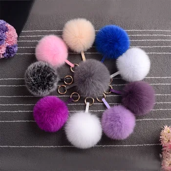 Handmade Pom poms Luxury Fluffy Real Fox Fur Ball PomPom 12 Colors Genuine Fur Keychain Metal Ring Pendant Bag Charm
Handmade Pom poms Luxury Fluffy Real Fox Fur Ball PomPom 12 Colors Genuine Fur Keychain Metal Ring Pendant Bag Charm