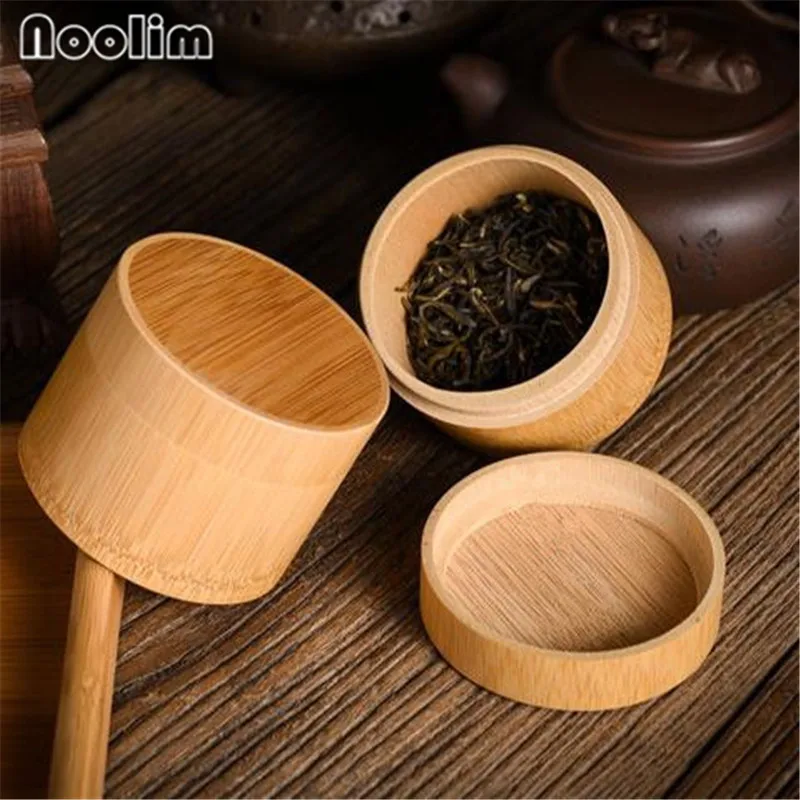 Bamboo Handmade Tea Jar Teaware Sets Sealed Storage Container Box Creative Round Tea Box
Bamboo Handmade Tea Jar Teaware Sets Sealed Storage Container Box Creative Round Tea Box