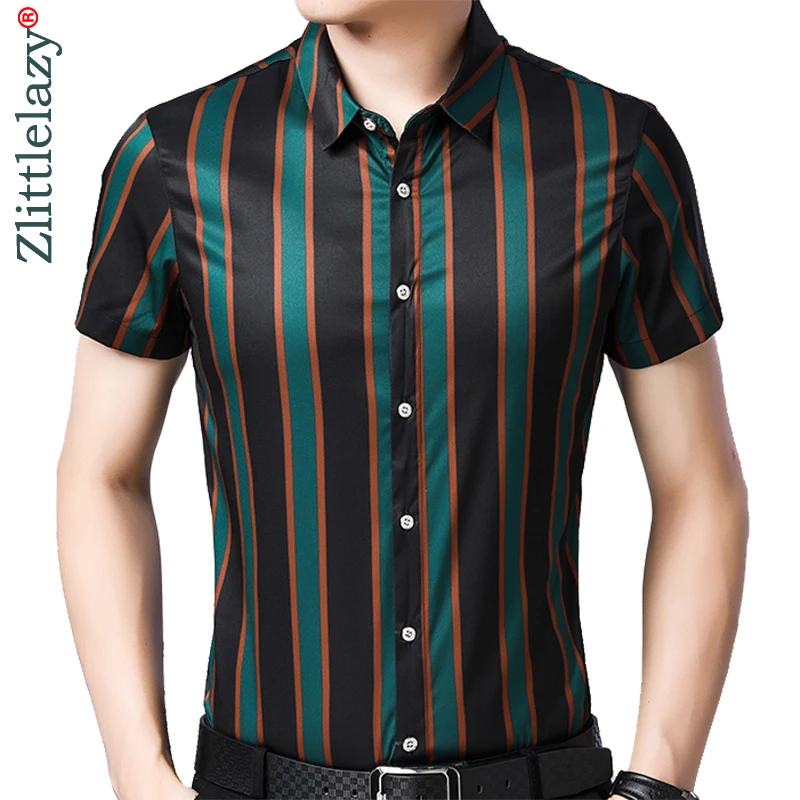 2019 new casual summer luxury striped short sleeve slim fit men shirt streetwear social dress shirts mens fashions jersey 50567
2019 new casual summer luxury striped short sleeve slim fit men shirt streetwear social dress shirts mens fashions jersey 50567
