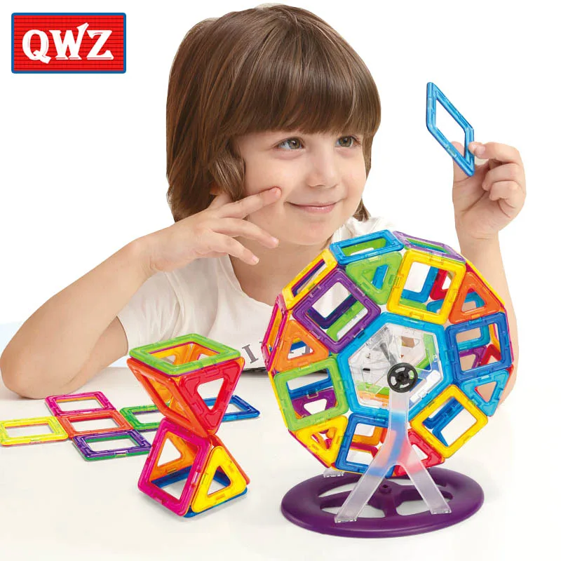 QWZ Magnetic Designer 60PCS Brand Magnetic Building Blocks Toys Mini DIY Educational Construction Bricks Plastic Children Toys
QWZ Magnetic Designer 60PCS Brand Magnetic Building Blocks Toys Mini DIY Educational Construction Bricks Plastic Children Toys