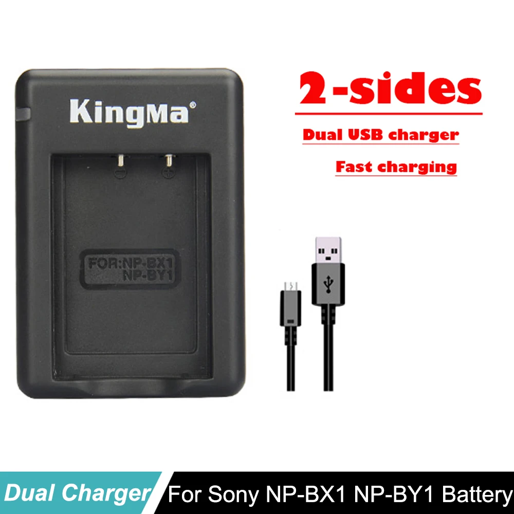 NP-BX1 NP BX1 NP-BY1 NPBY1 BY1 2-sides Dual USB Mini Camera battery charger For Sony HDR-AS100v HDR-AZ1 AZ1VR AZ1VB AZ1VW
NP-BX1 NP BX1 NP-BY1 NPBY1 BY1 2-sides Dual USB Mini Camera battery charger For Sony HDR-AS100v HDR-AZ1 AZ1VR AZ1VB AZ1VW